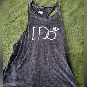 Woman's "I do" tank top